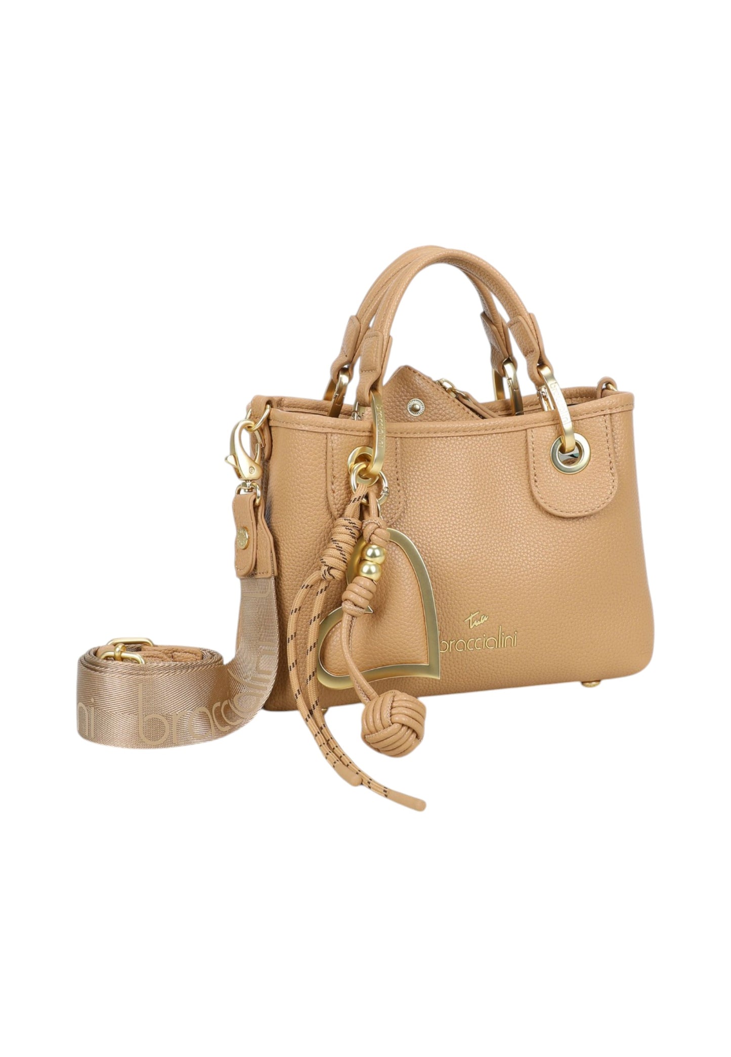 Borsa A Mano Donna Braccialini Small Con Doppio Manico Con Tracolla Beth B18843YY