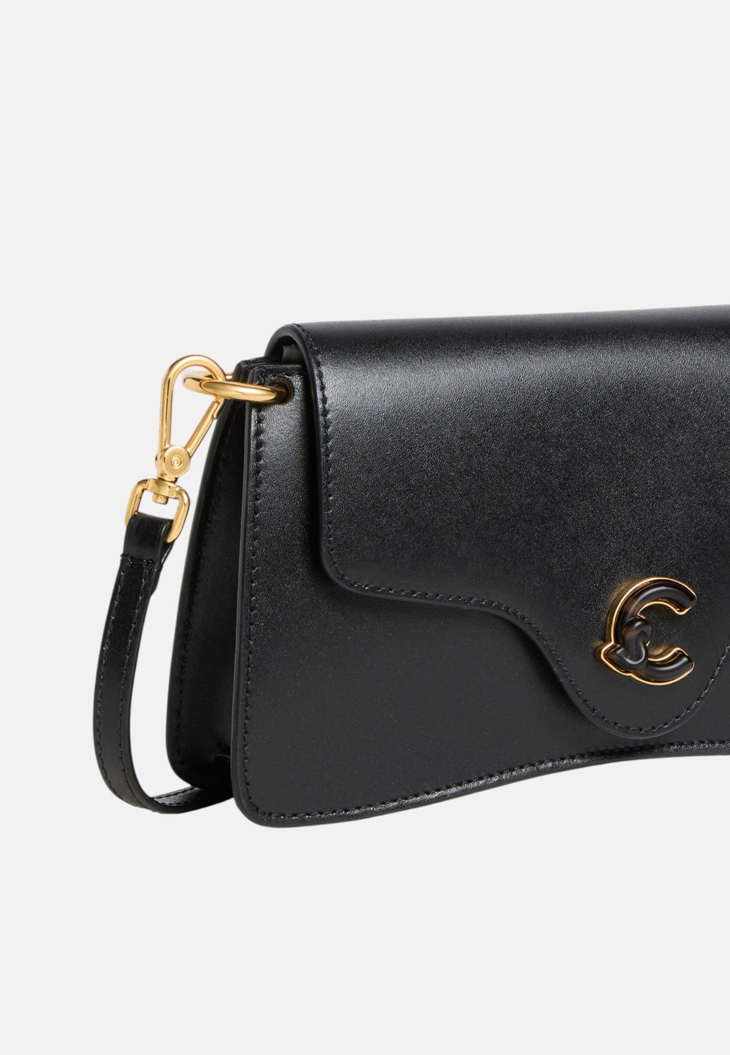 Borsa A Tracolla Donna Coccinelle In Pelle Liscia Di Vitello Coccinelle C-Me Calf&Marb Small E5U4G270101