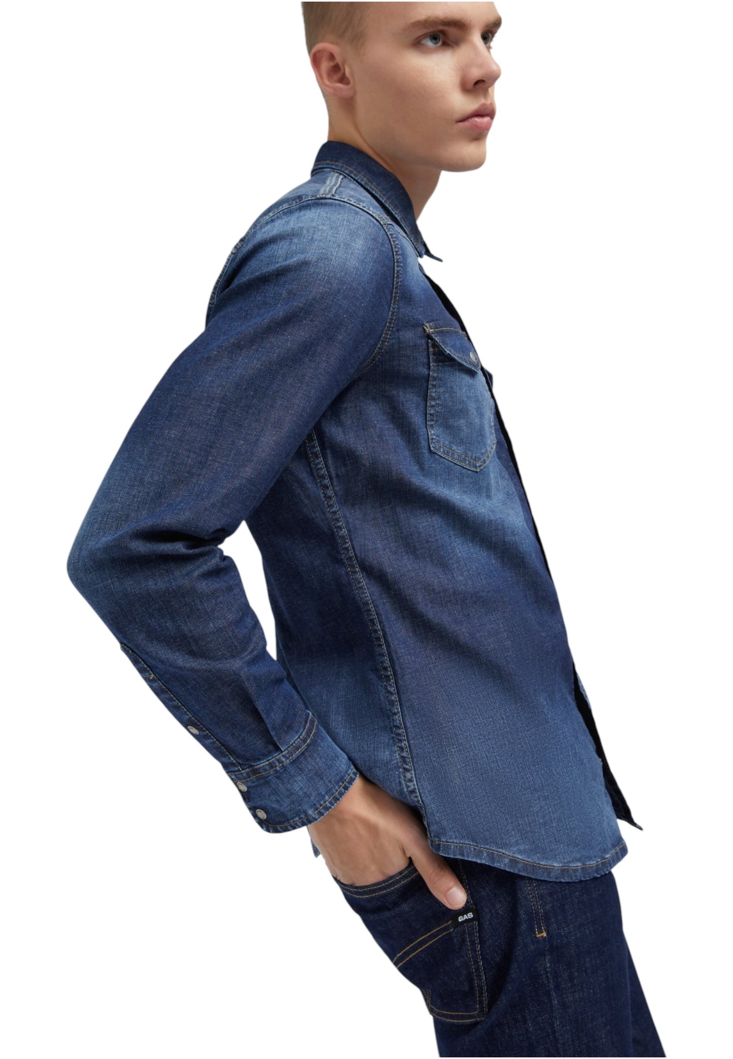 Camicia Manica lunga Uomo Gas