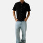 Camicia Manica Corta Uomo Guess  Gj Reg Slub Pique M6GP02KE731