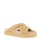 Sandali  Donna Mou  Criss-cross rope sandal raffia