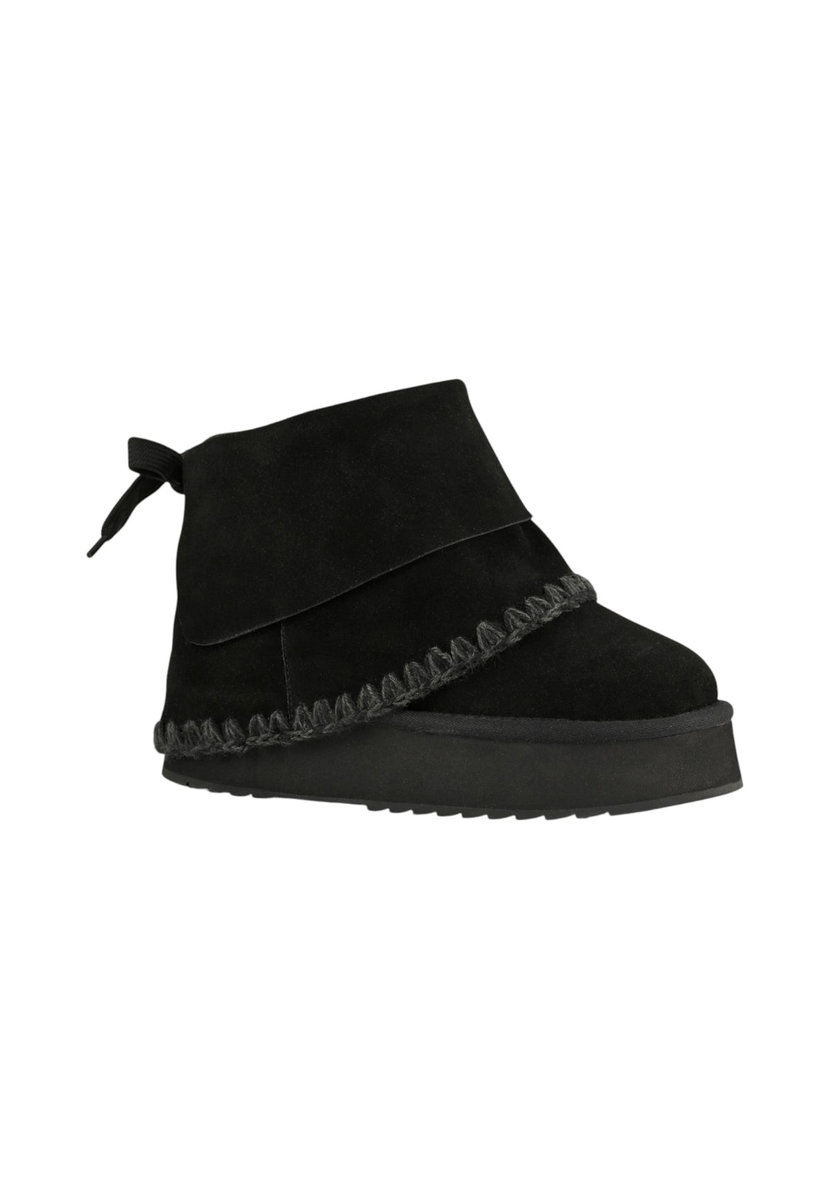 Stivali  Donna Mou  Platform Boot Suede Folding MU.FW681015A