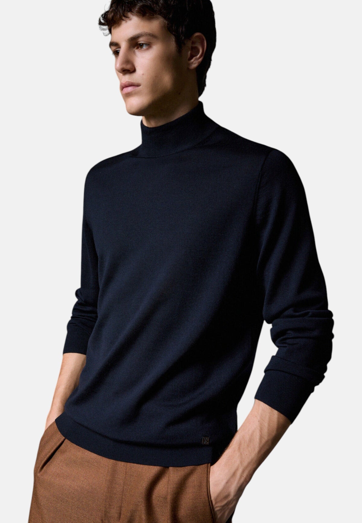 Maglia Collo Alto Uomo Liu Jo In Lana  QXX137MA27P