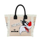 Borsa A Mano Donna Braccialini Summer In Tessuto Canvas Stampa Silvestro Summer Special Lt LT274TC