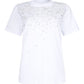 T-Shirt Manica Corta Donna Liu Jo Con Castoni  CA6193J3868