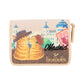 Portafoglio Con Zip Donna Braccialini Piccolo, Chiusura con zip, Stampa Cartoline dedicata a Madrid, Dimensioni: 14 x 3.5 x 10 Cm Cartoline Madrid B19172CA