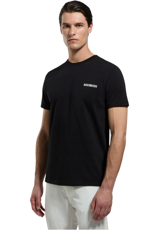 T-Shirt Manica Corta Uomo Bikkembergs In Piquet