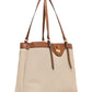 Borsa A Spalla Donna Pollini Big Double Handle In Canvas Drop Bag SC4535PP1OSD1
