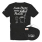 T-Shirt Manica Corta Uomo Mc2 Saint Barth Stampa/Ricamo Fronte E Retro Party Killed Nobody Portland PRL0002