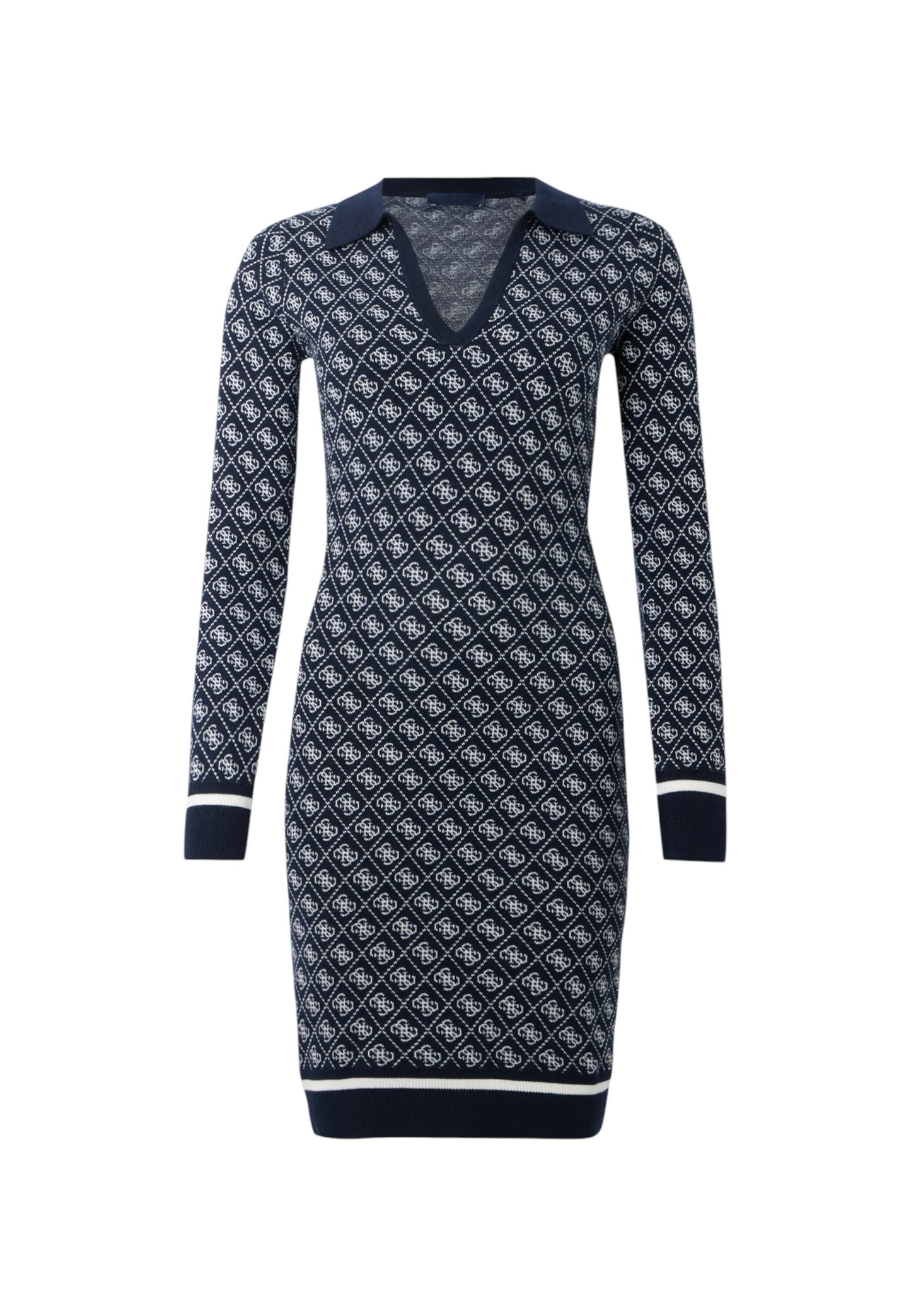 Vestito Midi Donna Guess In Maglia Aubrey 4G W5BK25Z3JD2