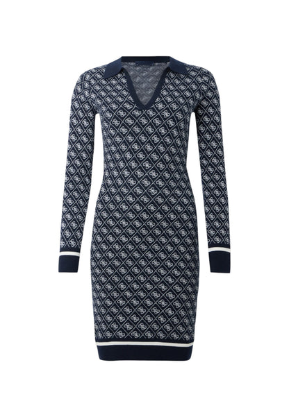 Vestito Midi Donna Guess In Maglia Aubrey 4G W5BK25Z3JD2