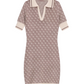 Vestito Corto Donna Guess In Maglia, Manica corta, Logo 4G Lise W6YK32Z0963
