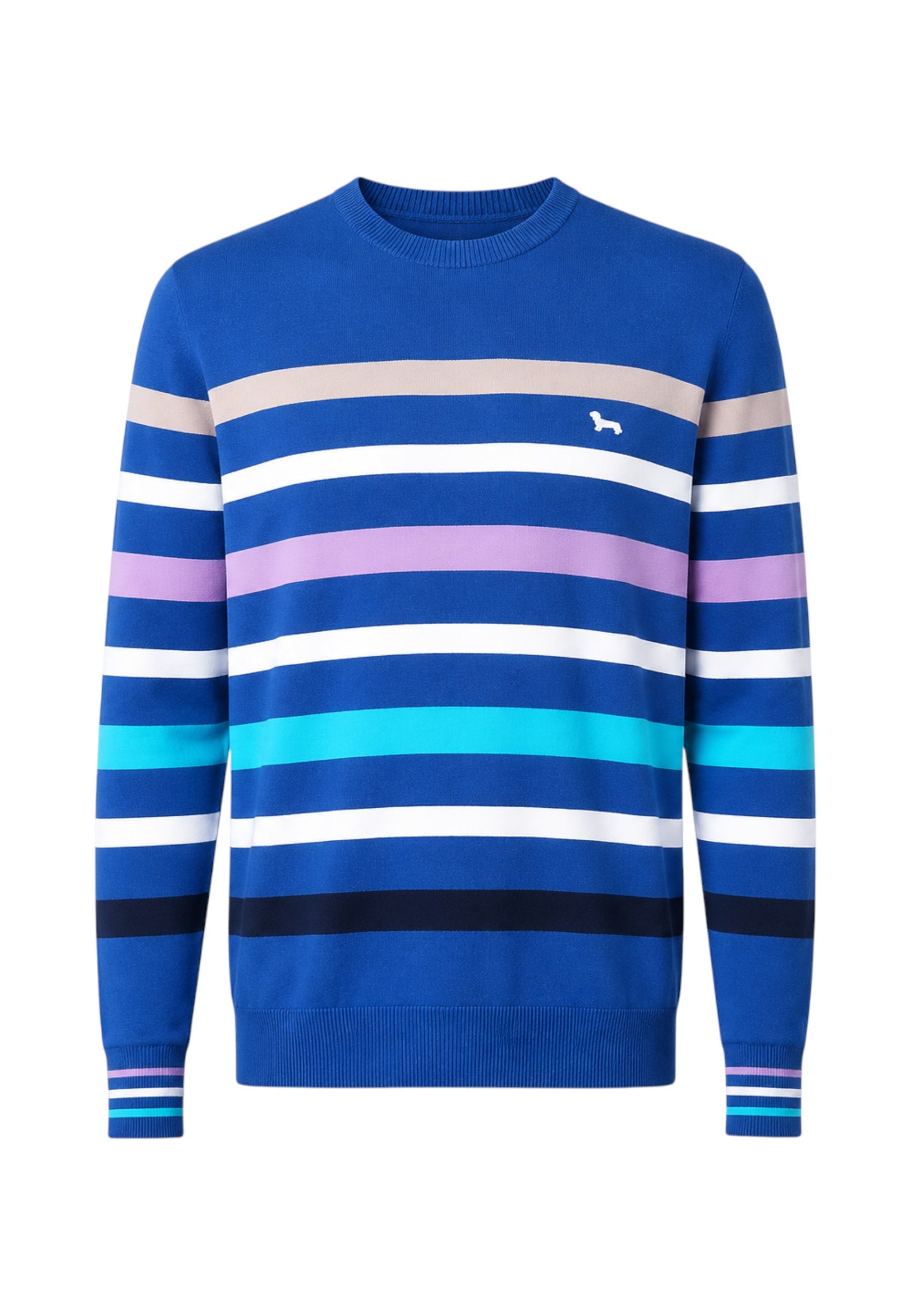 Maglia A Girocollo Uomo Harmont & Blaine Con Righe 3D  HRL639030763