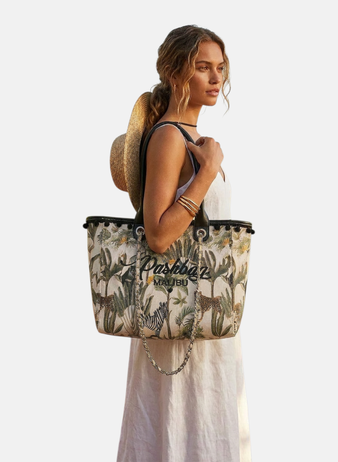 Borsa A Mano Donna Pashbag Tote Beach Penelope-Beach