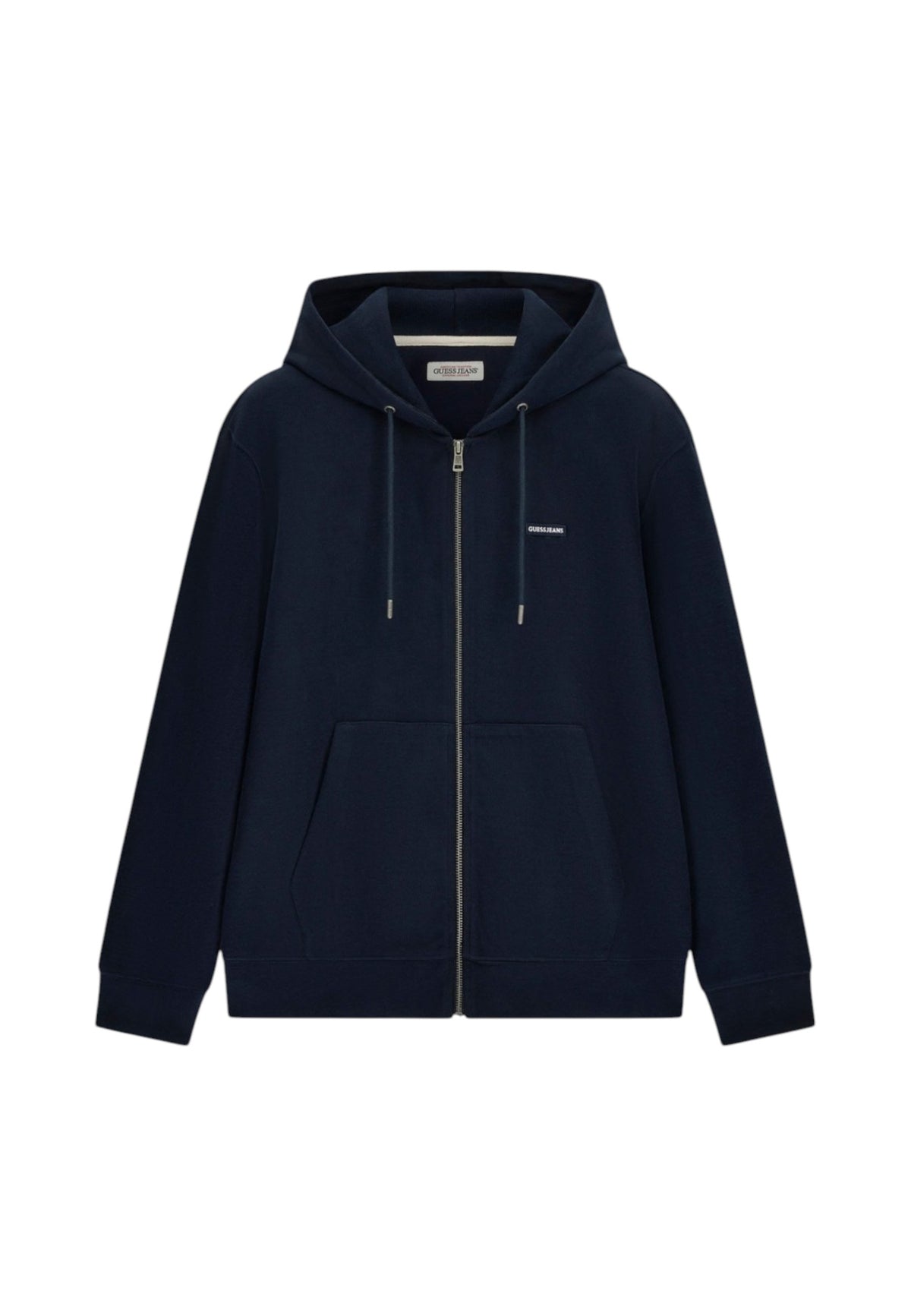 Felpa Con Zip Uomo Guess Vestibilit� regular, Costina, French rib Gj M6BQ05K5406