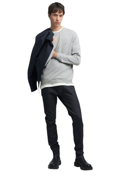 Maglia A Girocollo Uomo Replay Con Ricamo R  UK4851.000.G22578