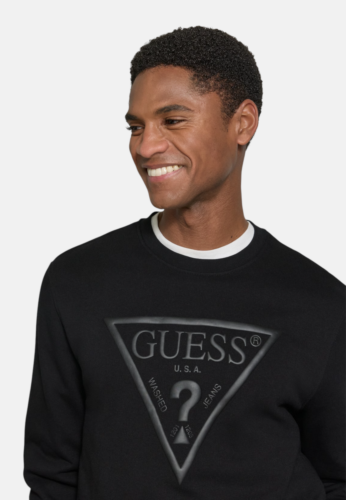 Felpa A Girocollo Uomo Guess  Audley M6YQ37K4103