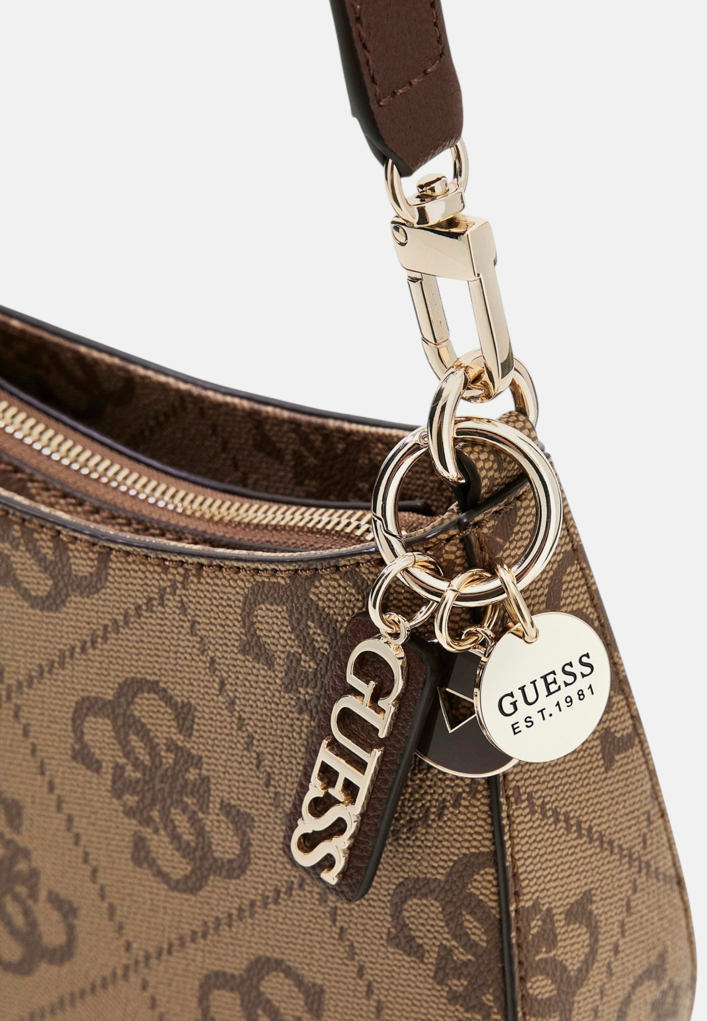 Borsa A Spalla Donna Guess Top Zip Shoulder Bag Noelle Ii HWSO9672180