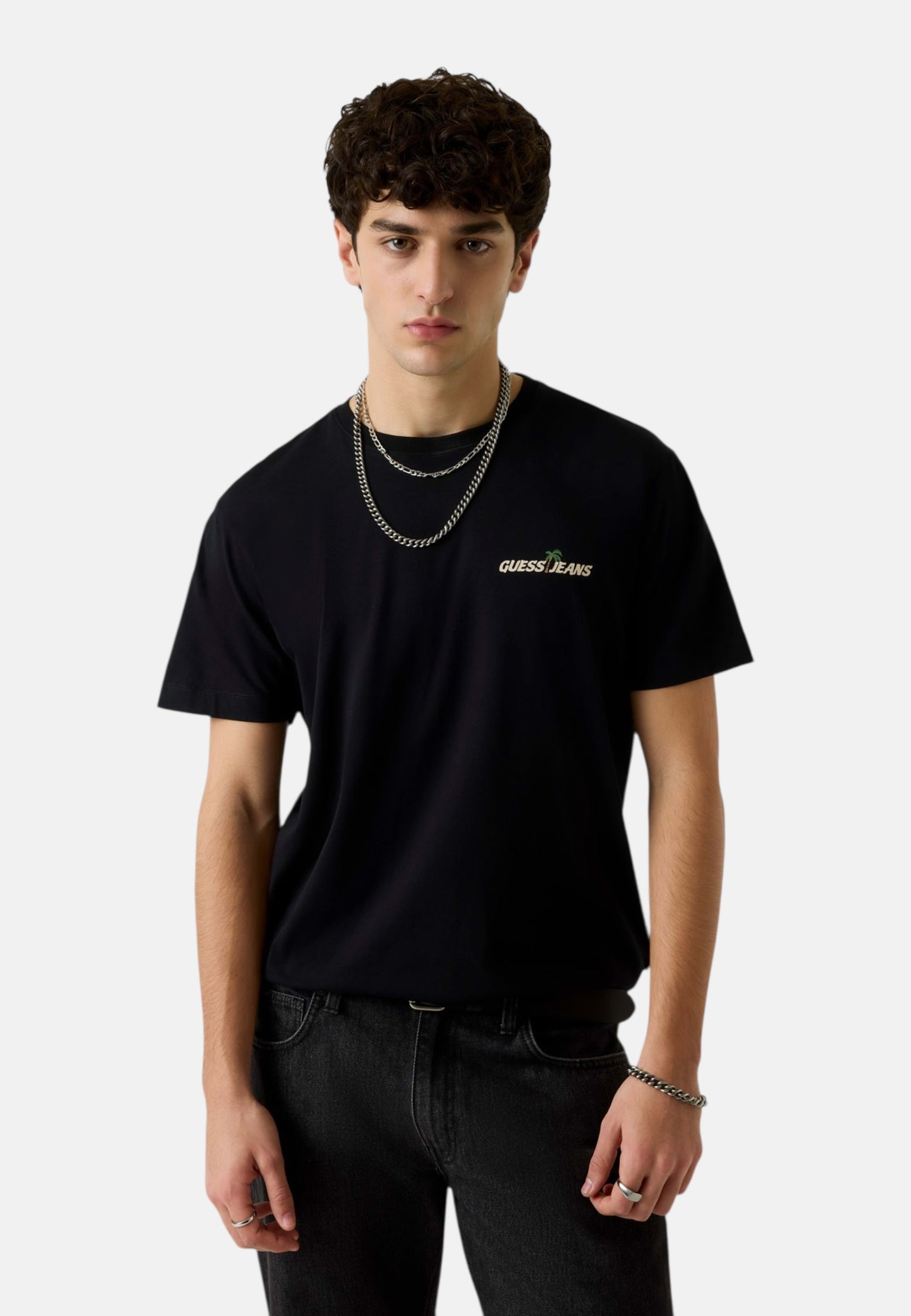 T-Shirt Manica Corta Uomo Guess  Gj West Coast Hotel M6GIC0K8HM0