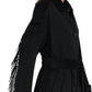 Cappotto Trench Donna Liu Jo Con Frange  CF5058T4627