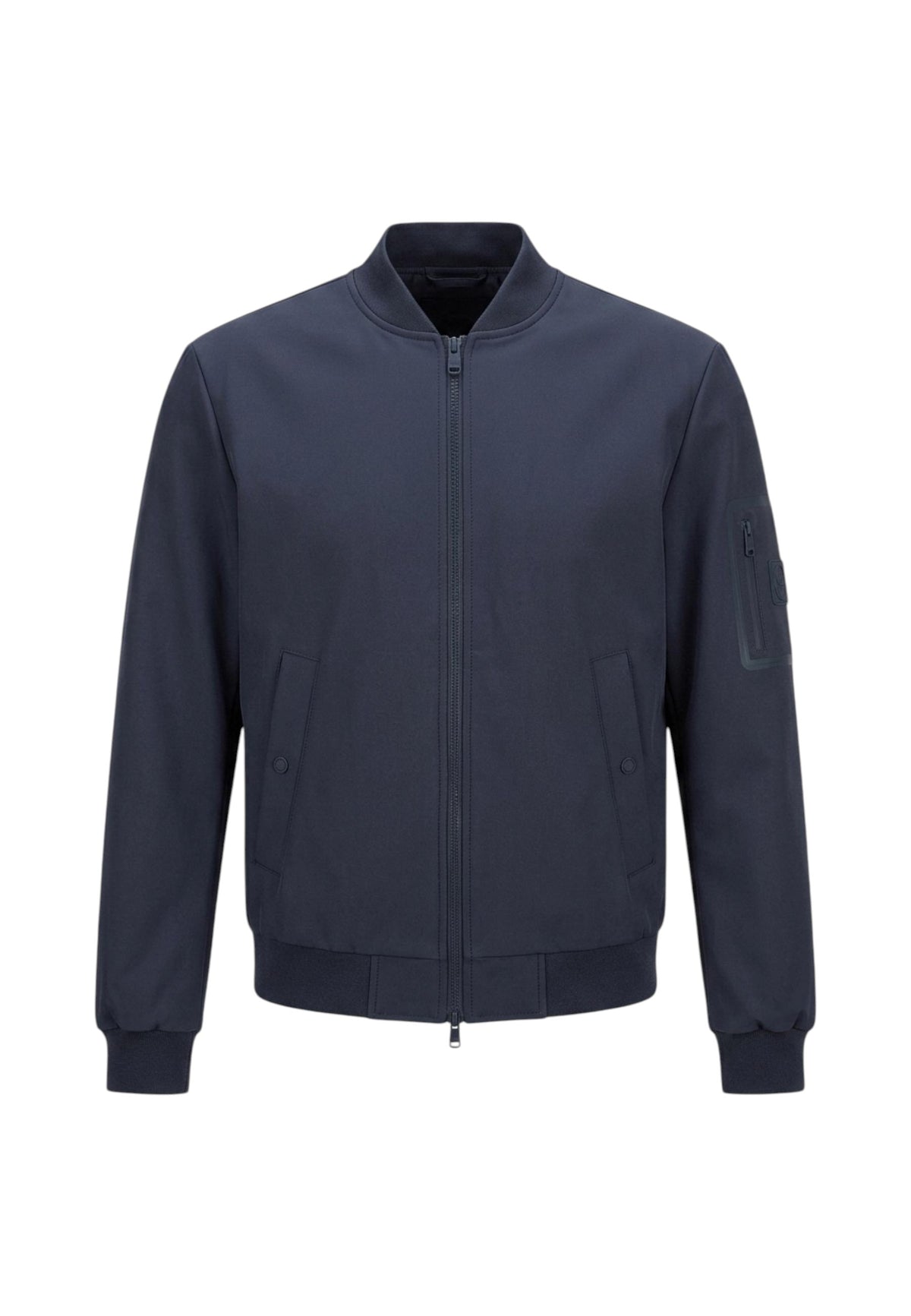 Giacca Bomber Uomo Harmont & Blaine Softshell doppio elasticizzato, Stile varsity, Fodera in poliestere, Chiusura frontale, Tasche laterali, Bordi elasticizzati, Regular Fit, Logo Harmont & Blaine  K0R3220406070