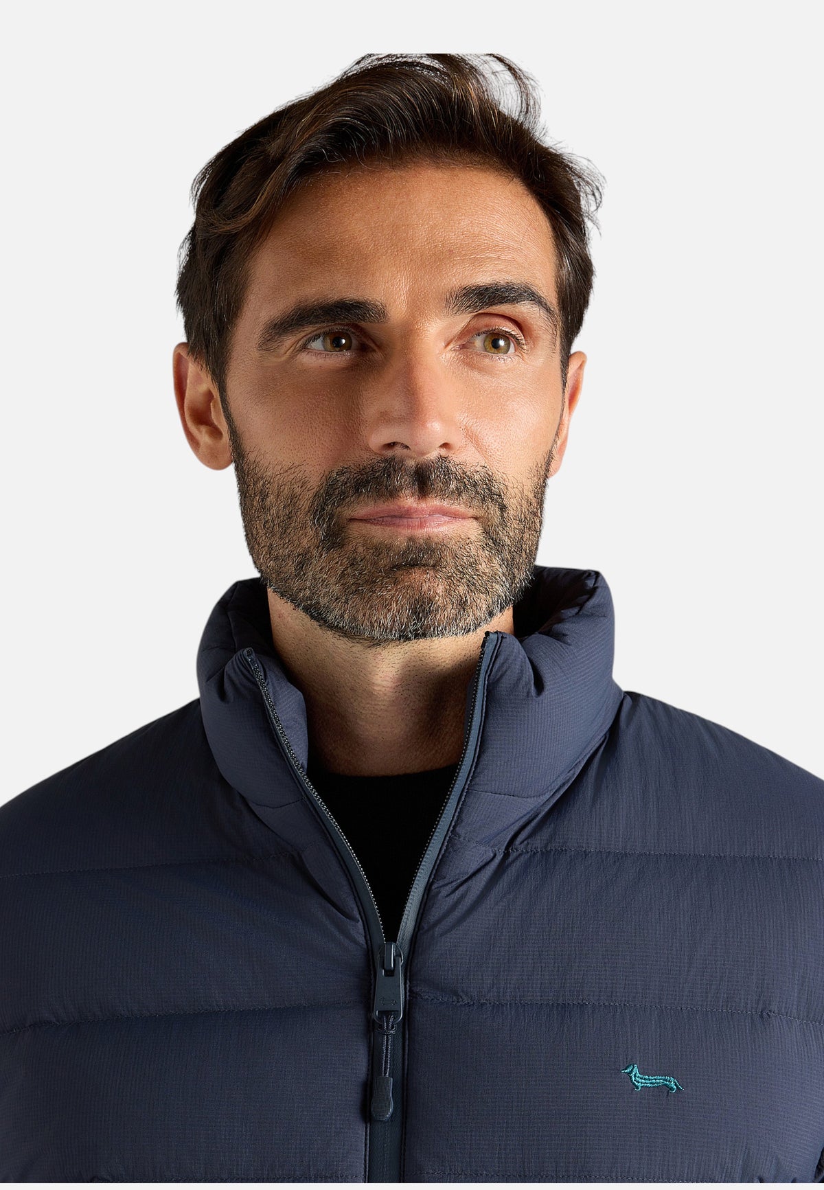 Piumino Corto Uomo Harmont & Blaine Nylon ripstop, Imbottitura in piuma, Fodera in poliestere, Chiusura frontale, Tasche laterali, Bordi elasticizzati, Logo Harmont & Blaine  K0R2430406931