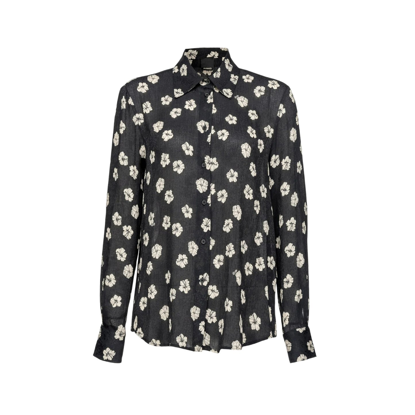 Camicia Manica lunga Donna Pinko  Smorzare Jaquard Stampa 100121A0OF