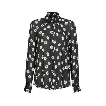 Camicia Manica lunga Donna Pinko  Smorzare Jaquard Stampa 100121A0OF