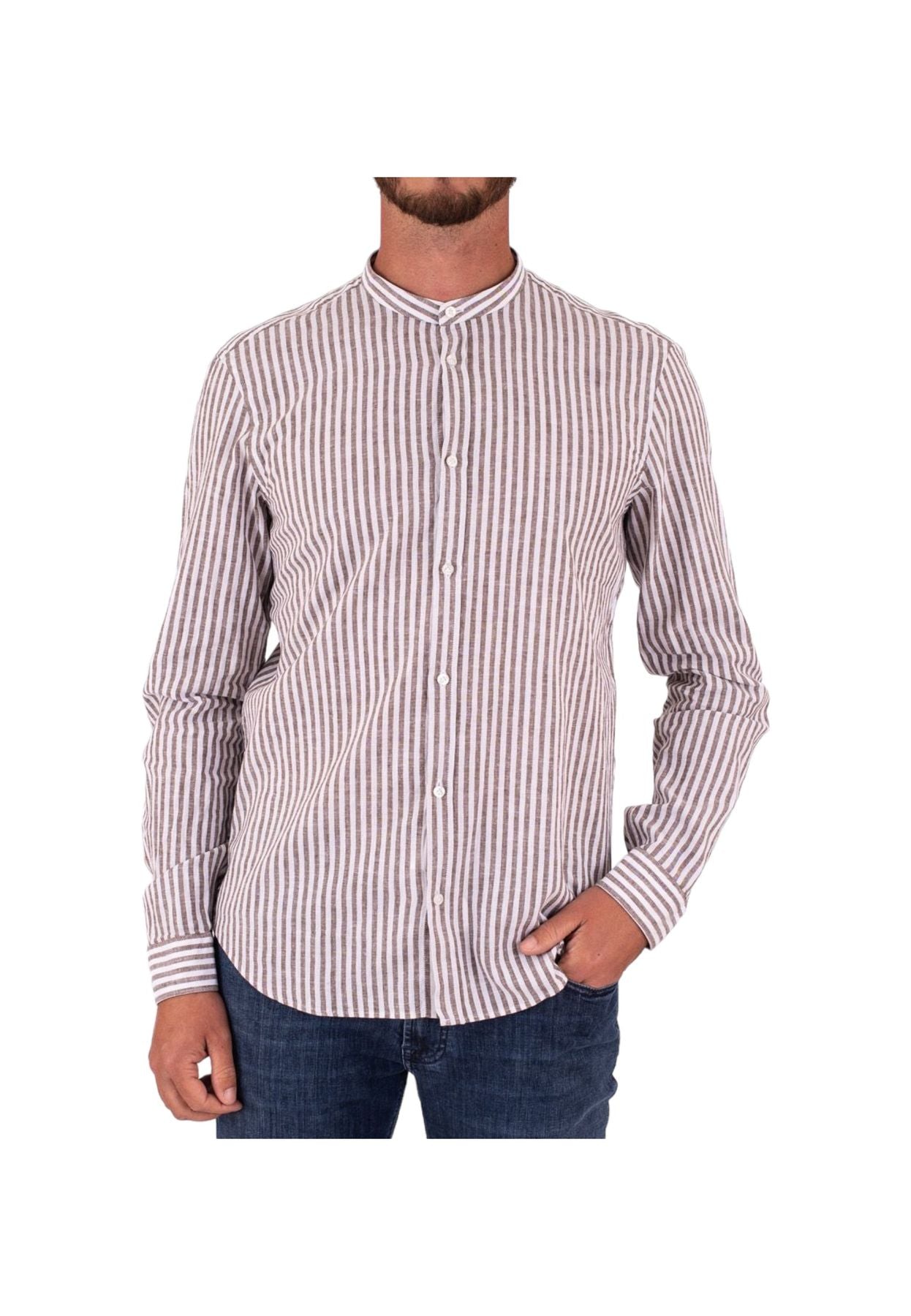 Camicia Manica lunga Uomo Manuel Ritz   3432E604L233397