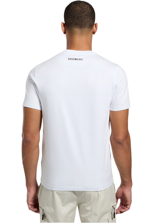 T-Shirt Manica Corta Uomo Bikkembergs Slim Fit