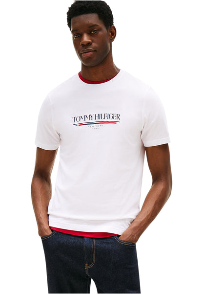 T-Shirt Manica Corta Uomo Tommy Hilfiger  Brand Love Hilfiger MW0MW40324