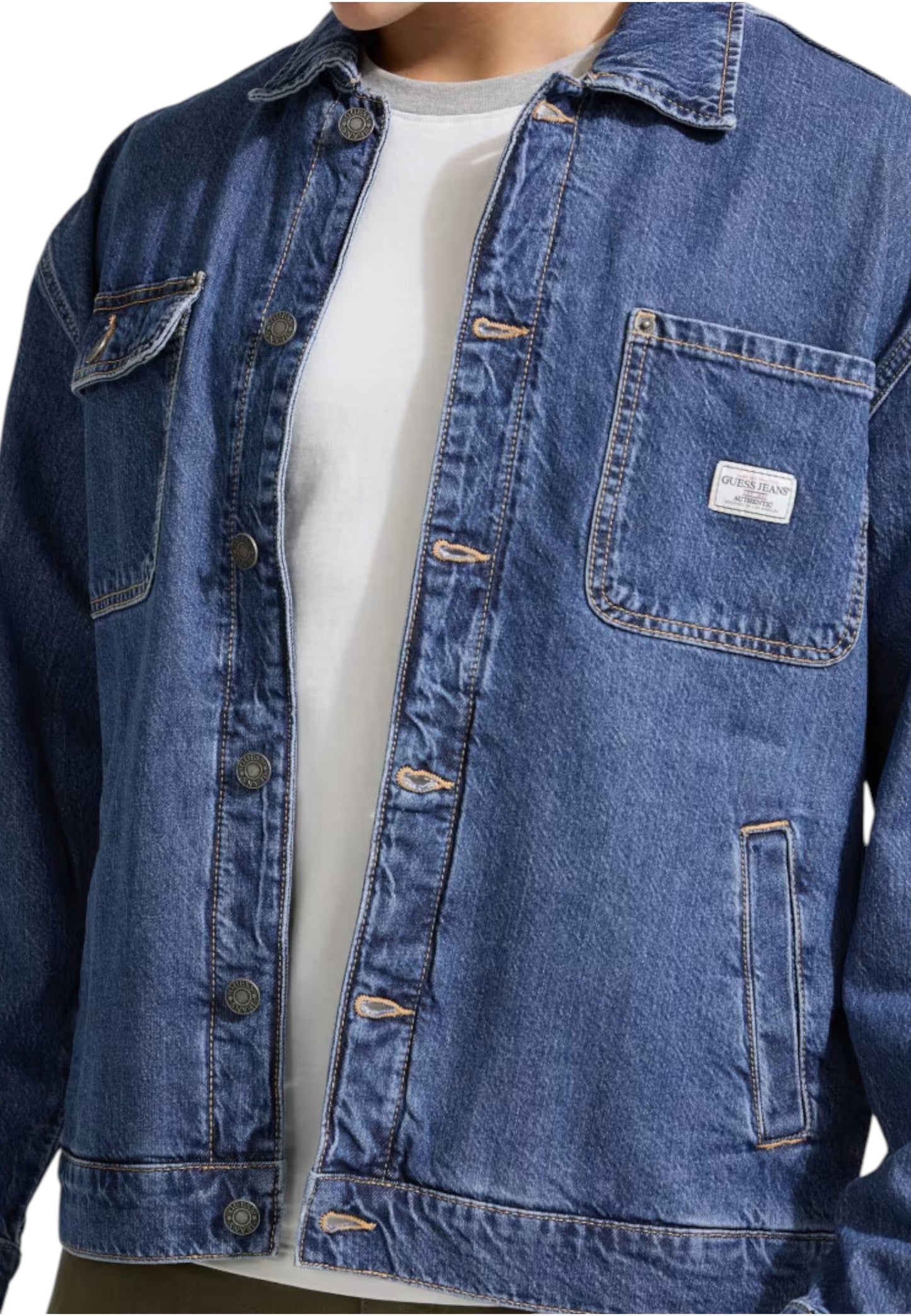 Giacca Jeans Uomo Guess  Gj Chore M5YN50D5M54
