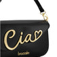 Borsa A Spalla Donna Braccialini A Spalla, Singolo con tracolla removibile e regolabile, Chiusura con clip, Due tasche interne, una con zip e una aperta, Accessorio Ciao in metallo, Dimensioni: 26 x 6 x 15 Cm Ciao B19341PP