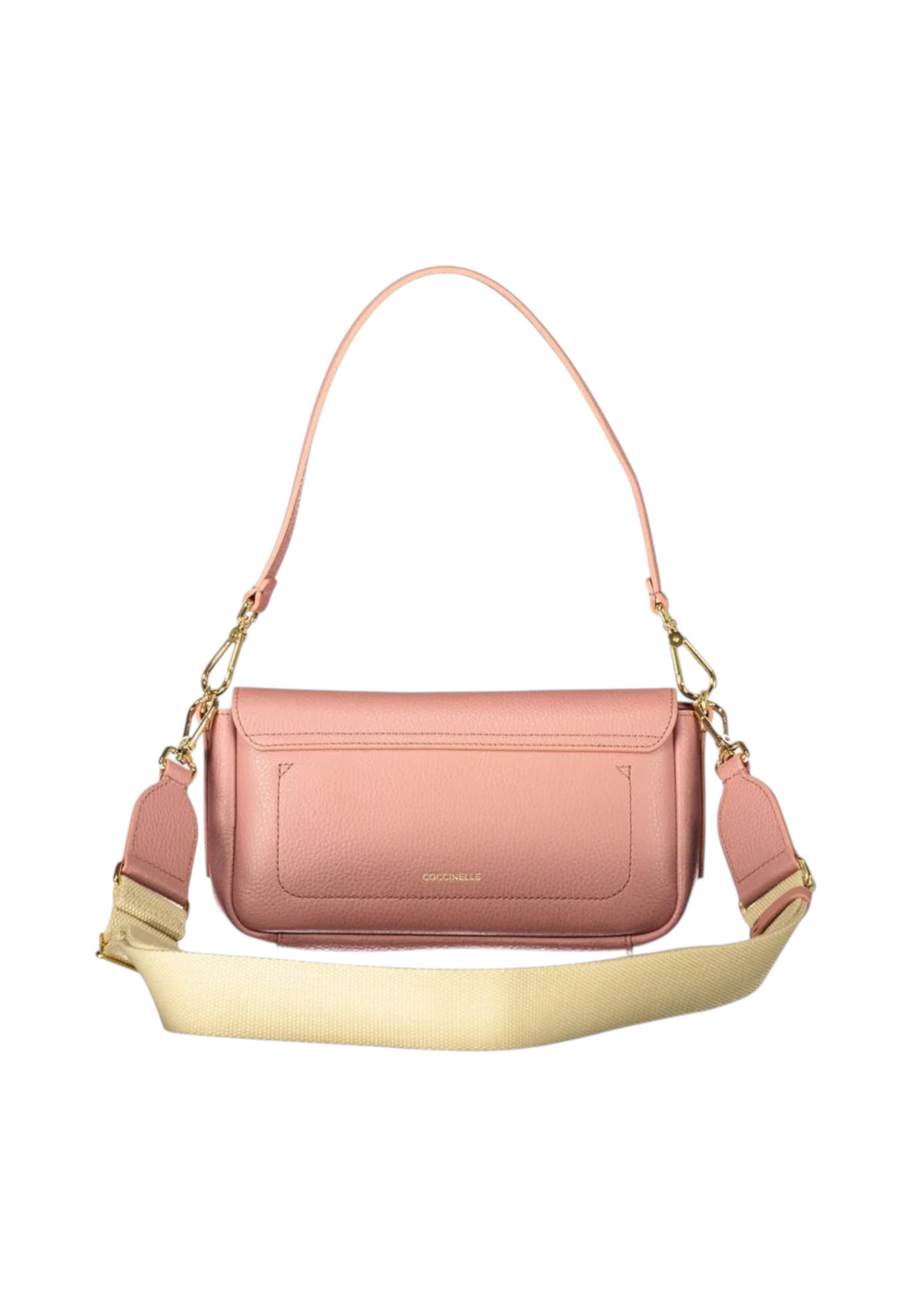 Borsa A Tracolla Donna Coccinelle Pelle con grana, Chiusura con dettaglio lock C-Me Lock E1U4K120201