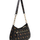 Borsa A Spalla Donna Guess Logo Top Zip Shoulder Bag Carrie Logo HWGP9898180