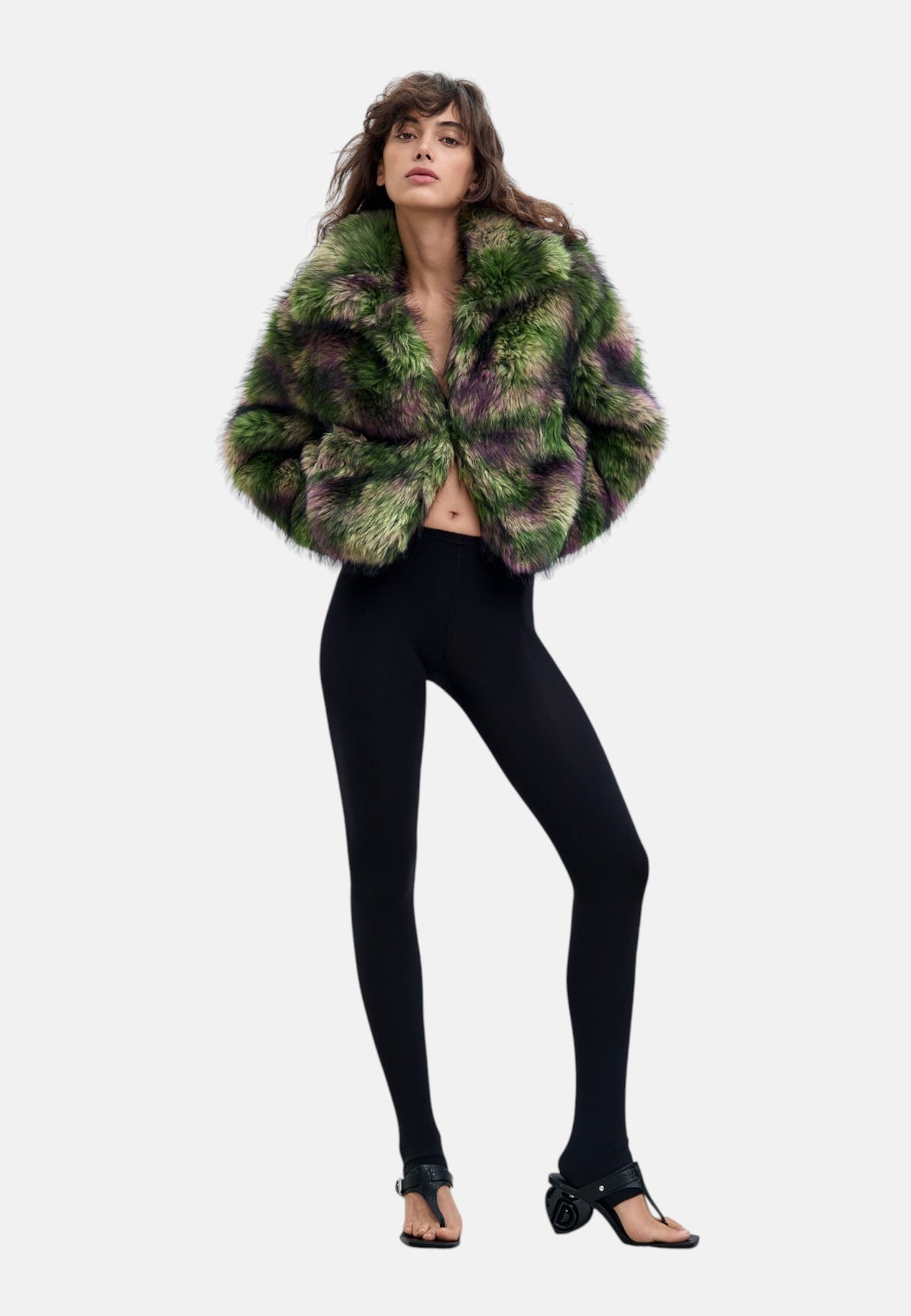 Cappotto  Donna Desigual  Fake Fur Camomille Lacroix 26WWEW02
