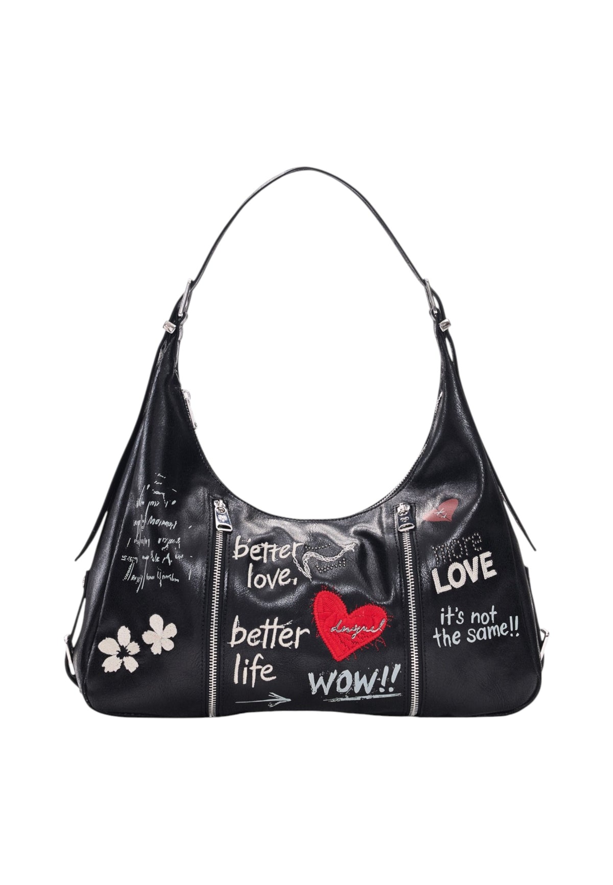 Borsa A Spalla Donna Desigual  Bag Wow Heaven Maxi 26WAXPA3