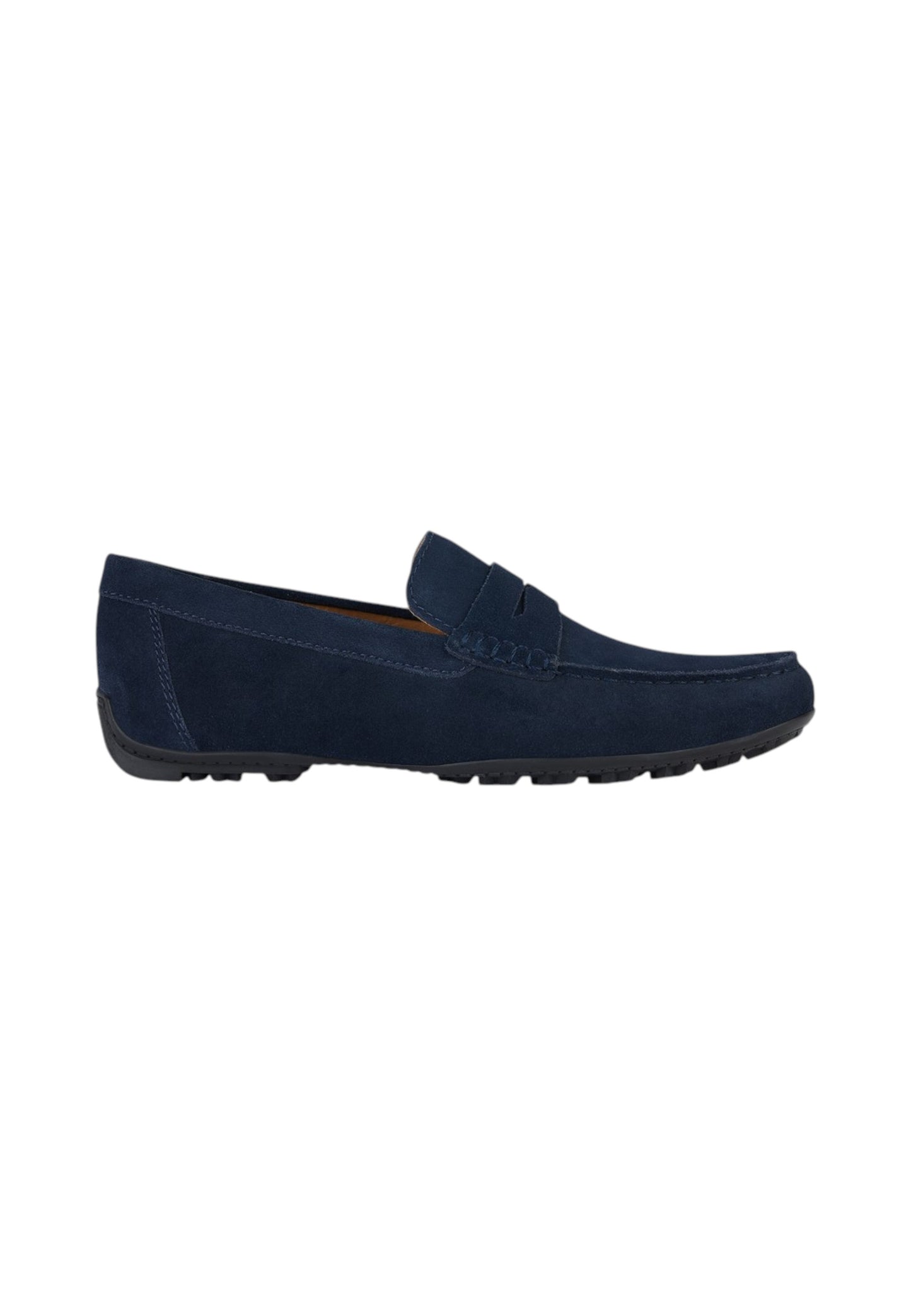 Mocassini  Uomo Geox In Pelle Scamosciata Kosmopolis + Grip U35CFB00020