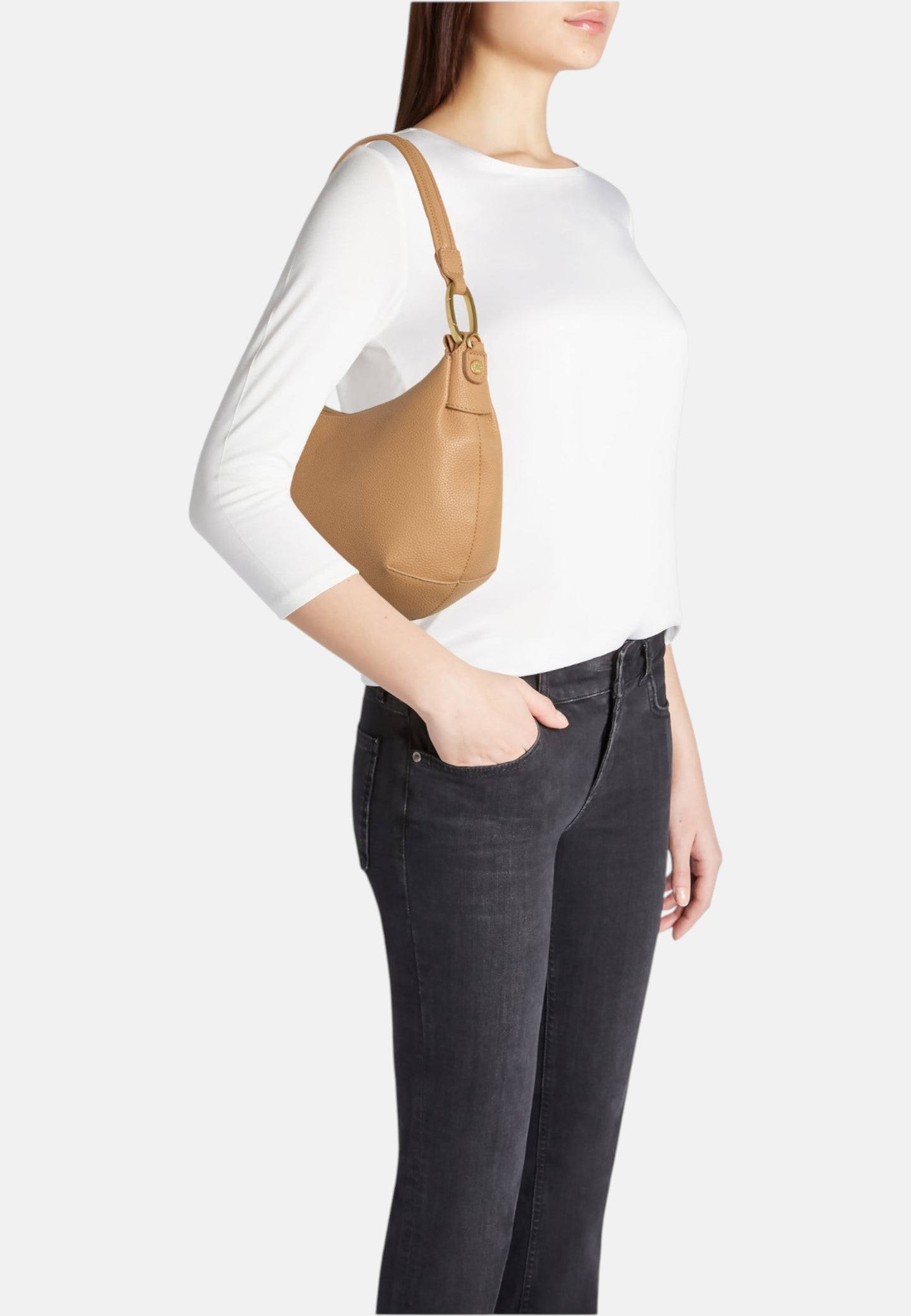 Borsa A Spalla Donna Braccialini Mezzaluna Con Tracolla Beth B18842YY
