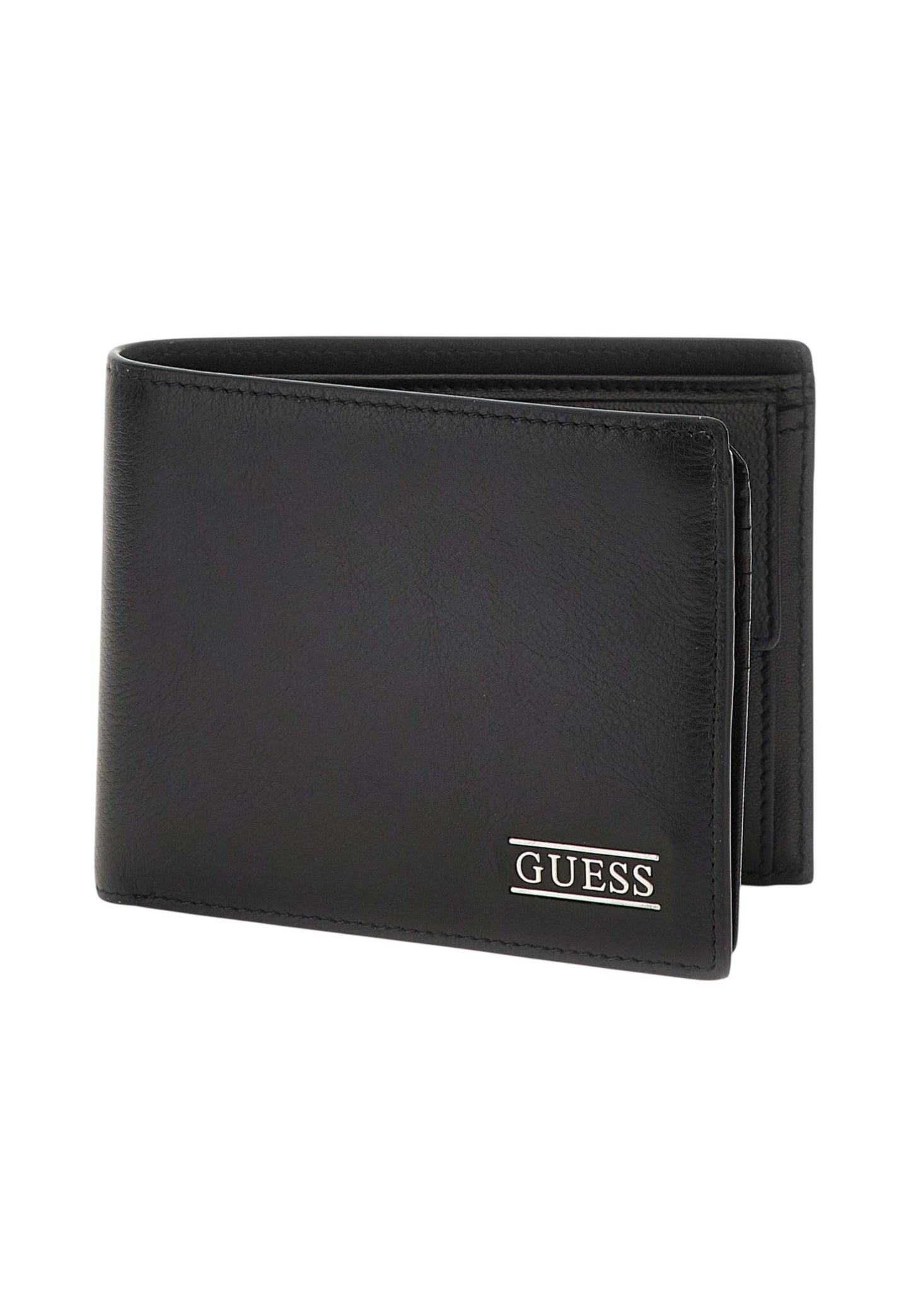 Portafoglio Con Portamonete Uomo Guess Bifold M Double New Boston SMNEBRLEA24