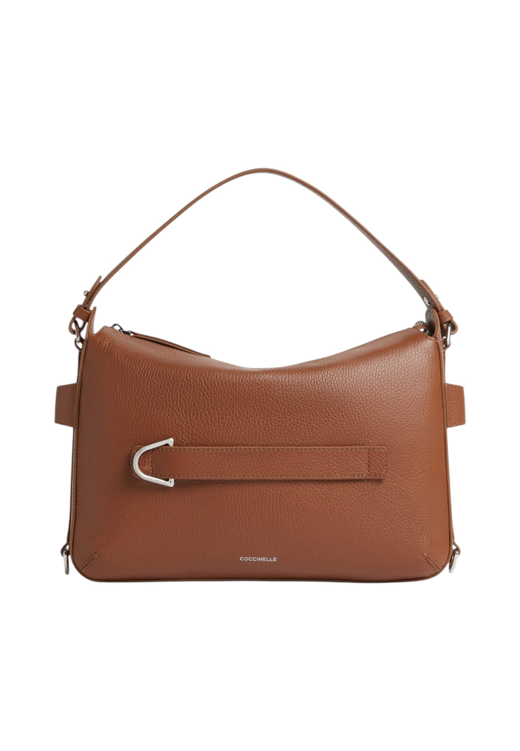Borsa A Spalla Donna Coccinelle In Pelle Martellata Coccinelle Gretel Ribbon E1U6C130501
