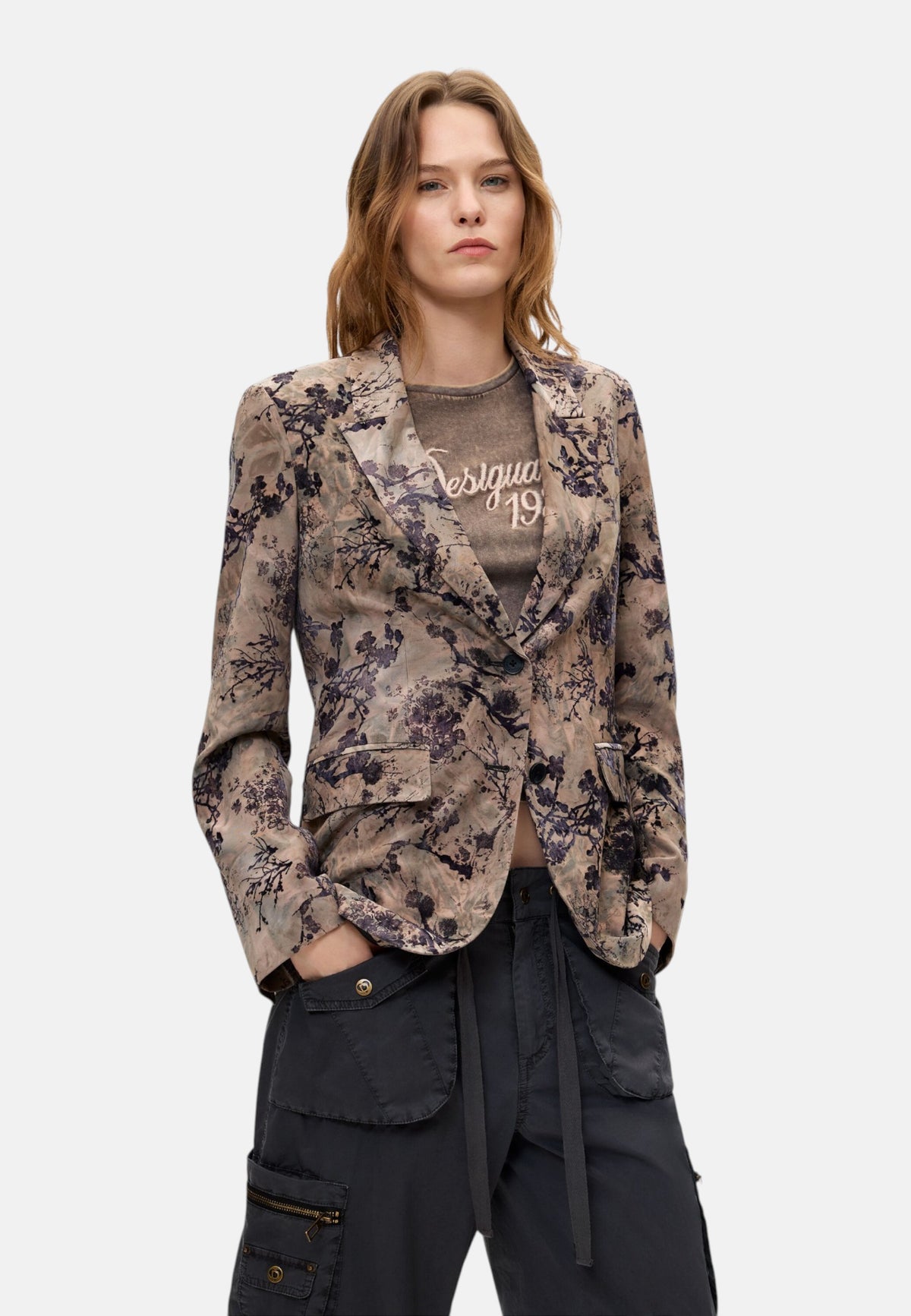 Cappotto  Donna Desigual  Ame Cherrie 26WWEW45