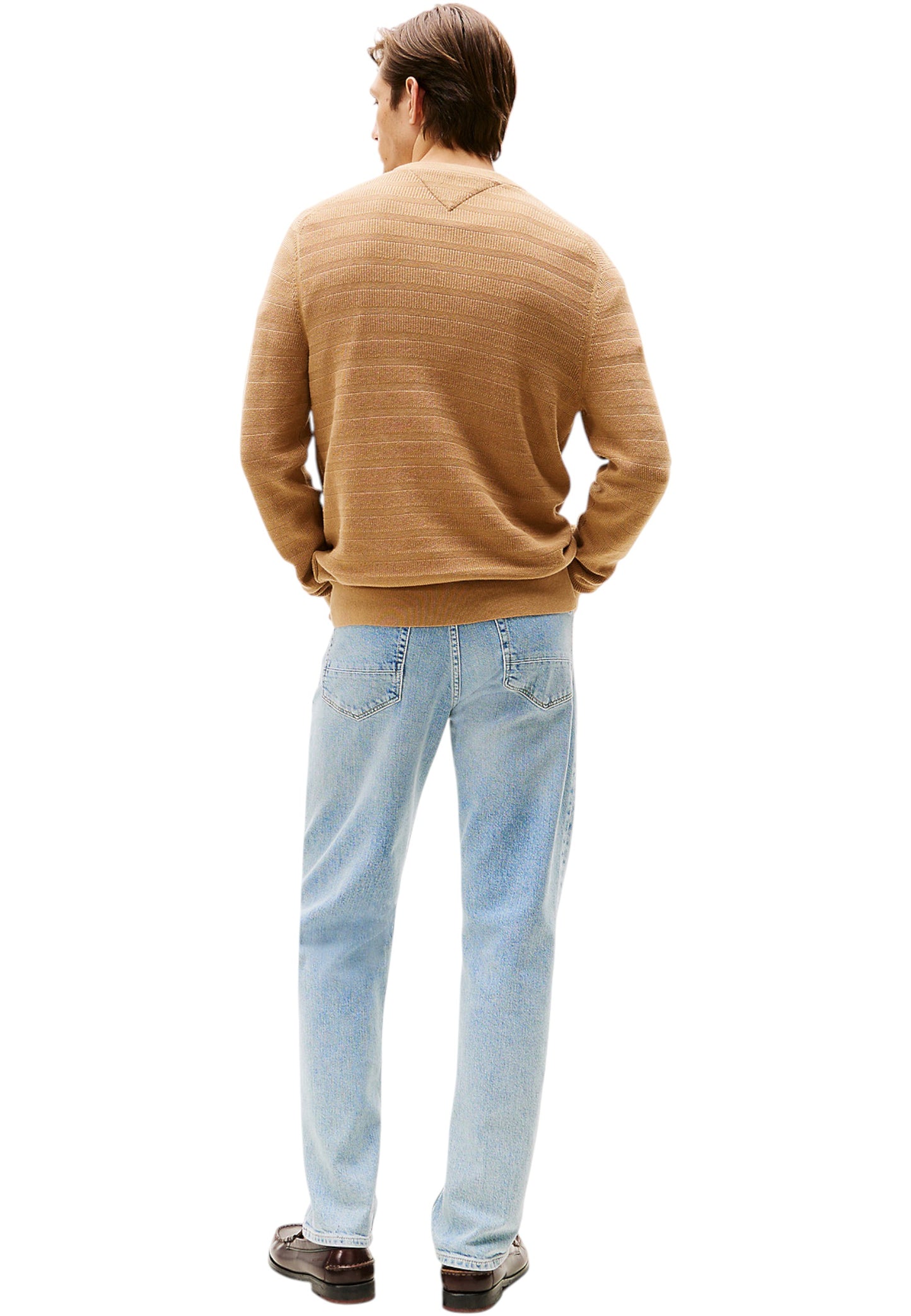 Maglione A Girocollo Uomo Tommy Hilfiger  Stripe Structure MW0MW39535
