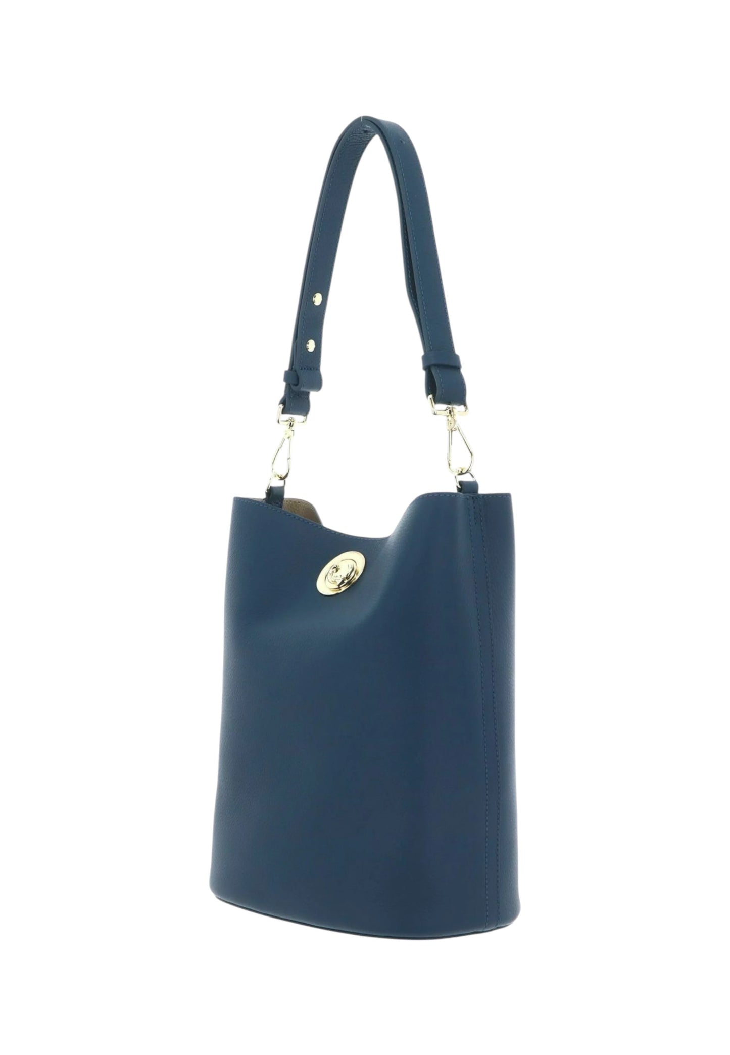Borsa A Spalla Donna Coccinelle Secchiello In Pelle Martellata Doppia Coccinelle Nikla Medium E1TOA230101
