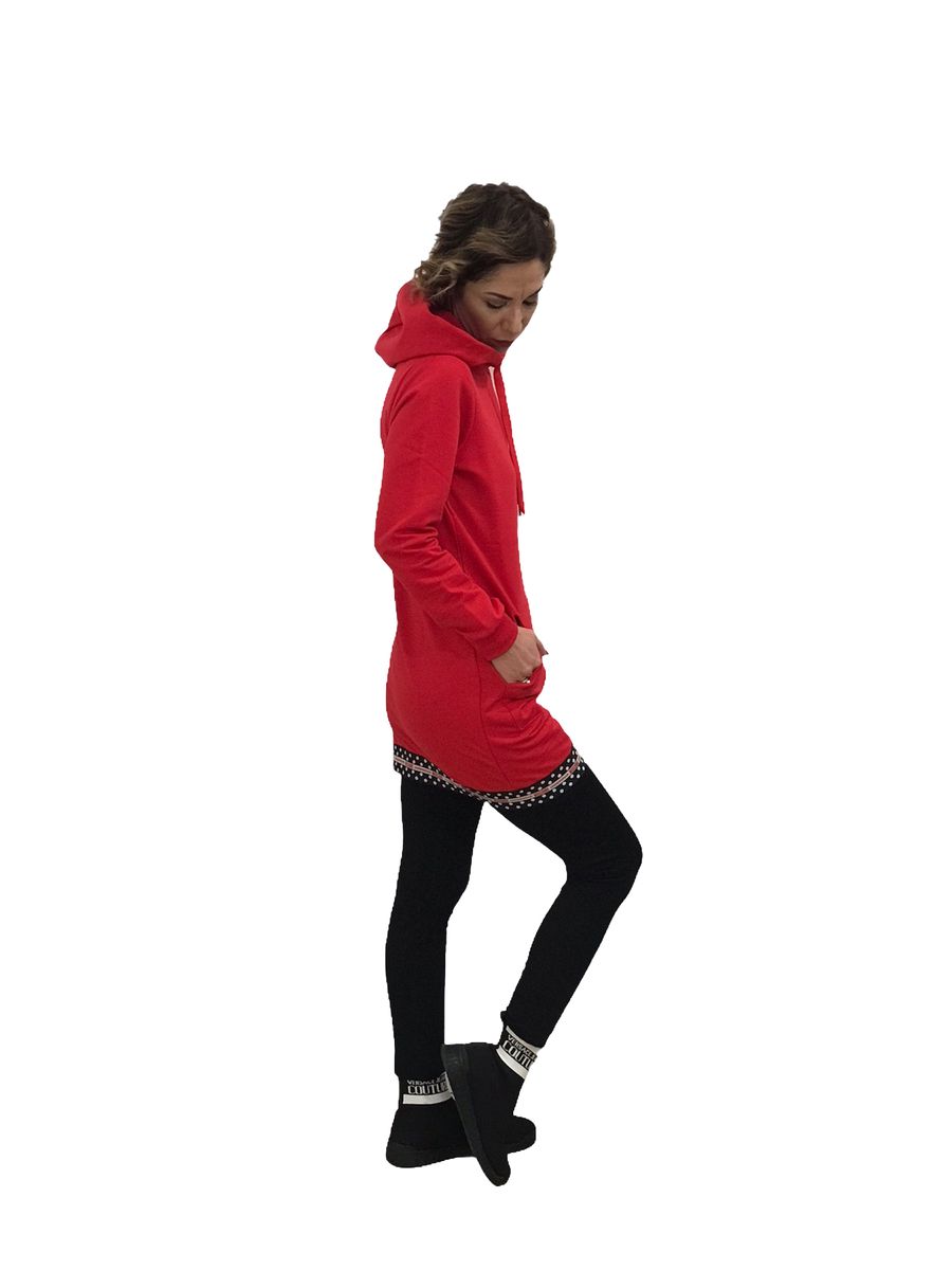 Felpa Con Cappuccio Donna Moschino   A17339011