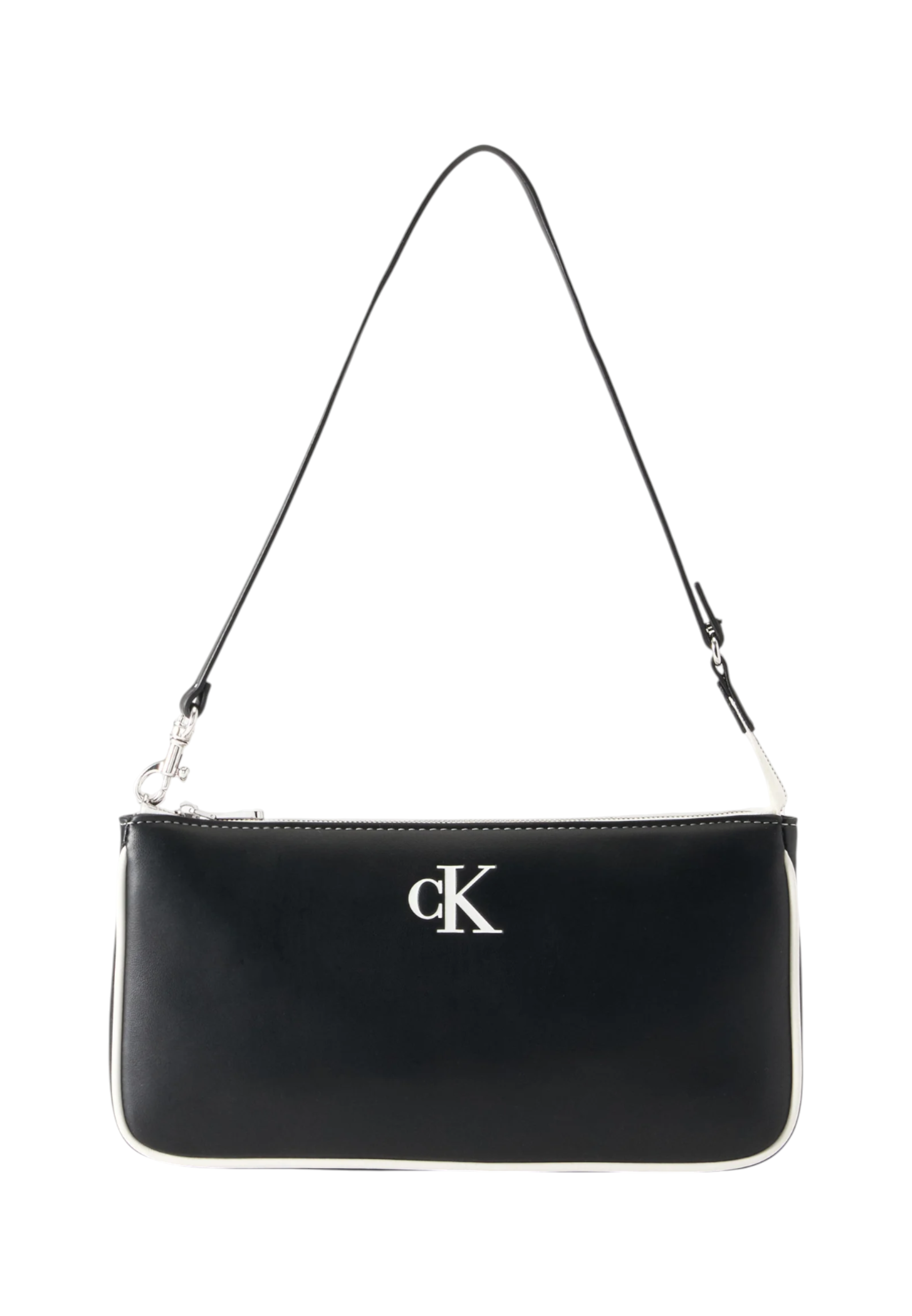 Borsa A Spalla Donna Calvin klein Convertible Pouch Contrast Ck LV04F1220G