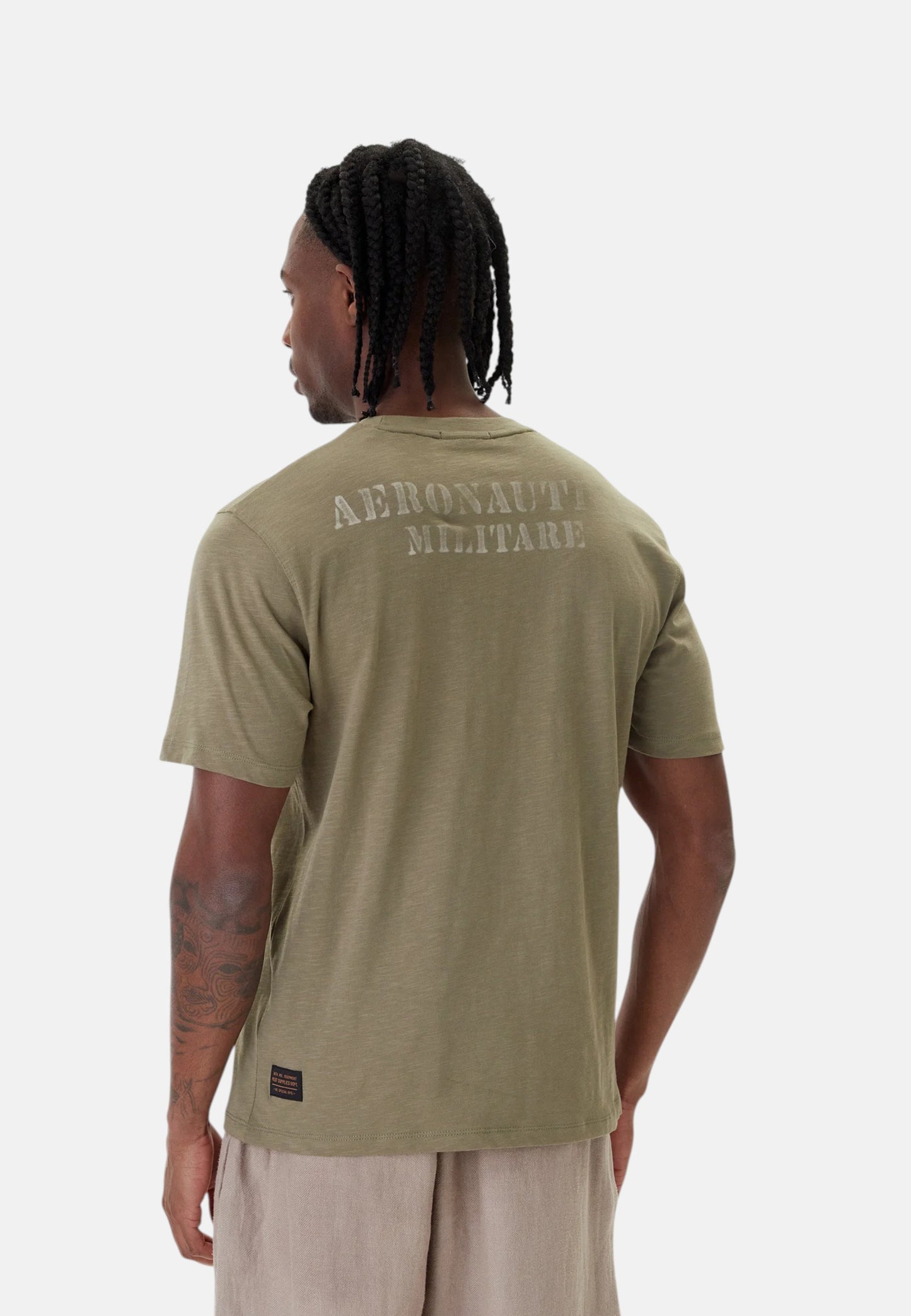 T-Shirt Manica Corta Uomo Aeronautica Militare IX Gruppo Caccia  261TS2543UJ00686