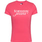T-Shirt Manica Corta Donna Tommy Jeans  Tjw Slim Essential L