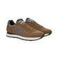 Sneakers Basse Uomo Sun68 Stile Running, Logo Ricamato, Nylon E Suede Tom Solid Z46101