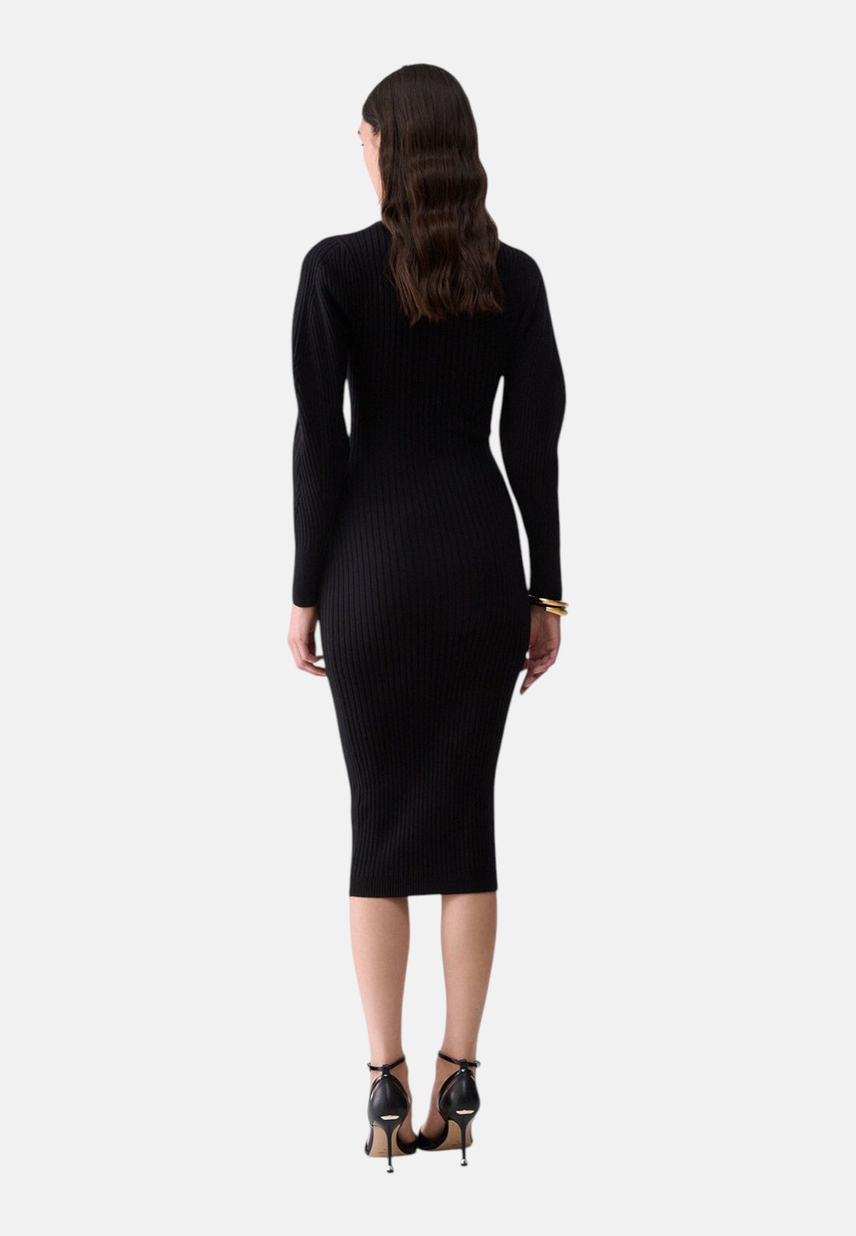 Vestito Midi Donna Liu Jo In Maglia A Coste  WF6430MA54S